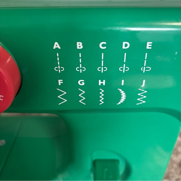 Janome New Home Rare Watermelon Model 525B Sewing Machine Works Great! W/ Extras - Picture 11 of 16